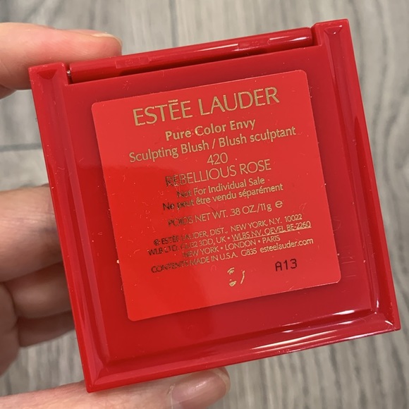 NEW Estee Lauder Pure Color Envy Sculpting Blush 11g #420 Rebellious Rose - Picture 6 of 6